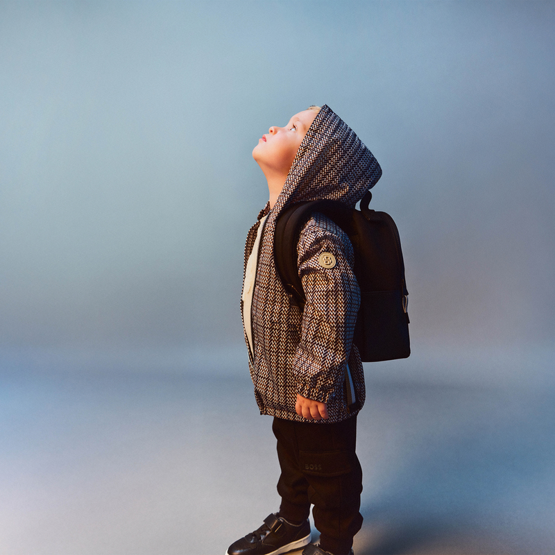 Mochila textil revestida BOSS 
                        NI&Ntilde;O