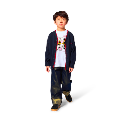 Camiseta de mangas cortas KENZO KIDS UNISEXO