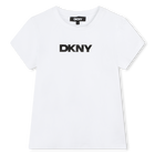 Camiseta de manga corta DKNY 
                    NI&Ntilde;A