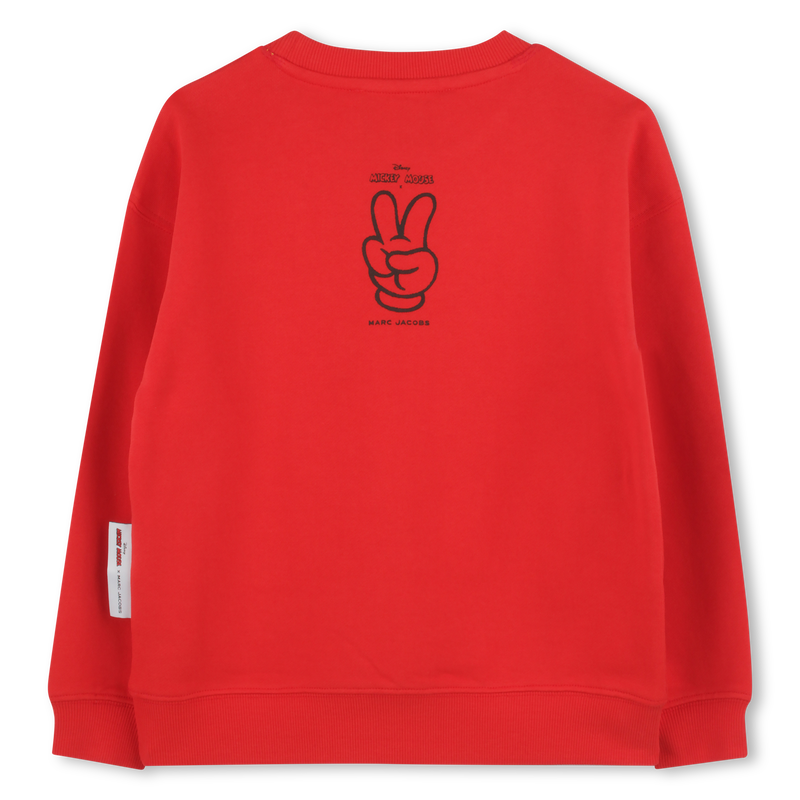 Sudadera de mulet&oacute;n de algod&oacute;n MARC JACOBS 
                        NI&Ntilde;O