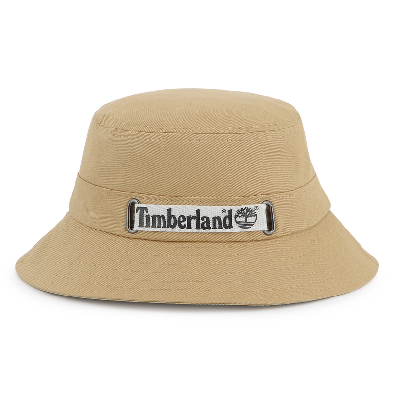 Gorro liso con estampado TIMBERLAND 
                        NI&Ntilde;O