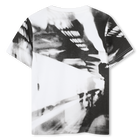 Camiseta de algod&oacute;n estampada DKNY 
                    NI&Ntilde;O