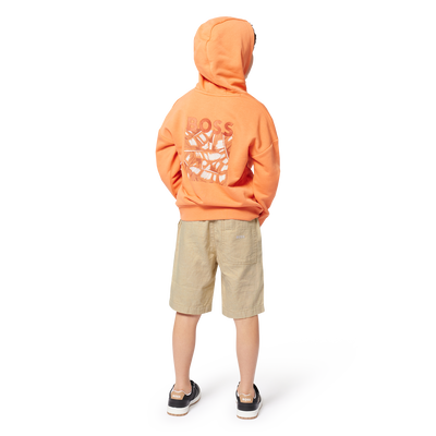 Bermudas de ch&aacute;ndal abotonadas BOSS NI&Ntilde;O