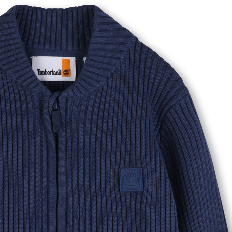 SUDADERA CON CAPUCHA CON CREMALLERA TIMBERLAND 
                        NIÑO