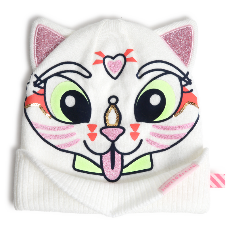Gorro de gato con orejas de purpurina BILLIEBLUSH 
                        NI&Ntilde;A