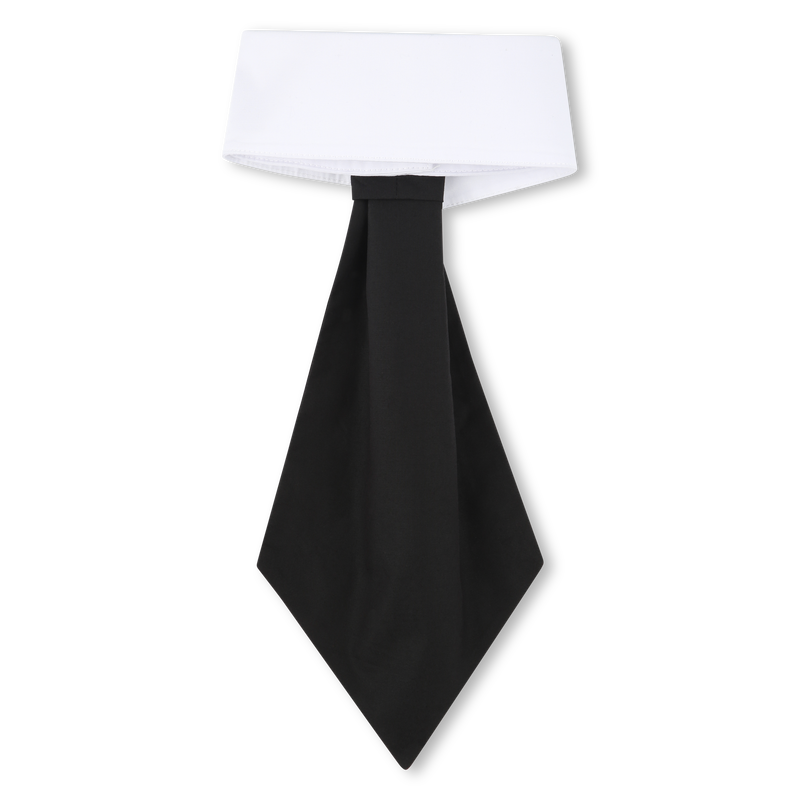 Corbata bicolor de algod&oacute;n KARL LAGERFELD KIDS 
                        NI&Ntilde;A