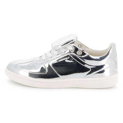 Zapatillas con efecto espejo KARL LAGERFELD KIDS NI&Ntilde;A