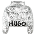 Plum&iacute;fero corto reversible HUGO 
                    NI&Ntilde;A