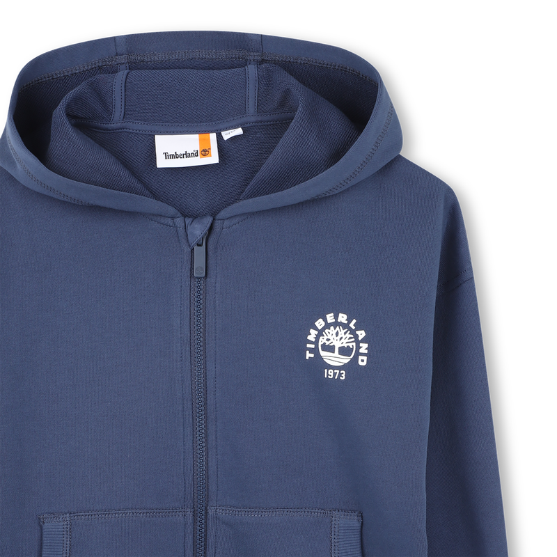 SUDADERA JOGGER CON CAPUCHA TIMBERLAND 
                        NI&Ntilde;O