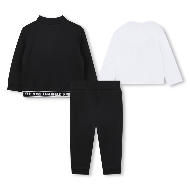 Conjunto de tres piezas KARL LAGERFELD KIDS 
                        NI&Ntilde;O