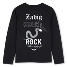Camiseta de manga larga ZADIG & VOLTAIRE 
                    NI&Ntilde;O