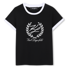 Camiseta de manga corta, NEGRO, hi-res