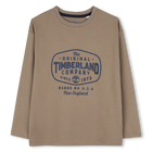 Camiseta de manga larga TIMBERLAND 
                    NI&Ntilde;O