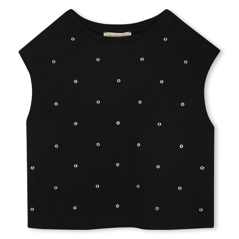 Camiseta algod&oacute;n de ceremonia MICHAEL KORS 
                        NI&Ntilde;A