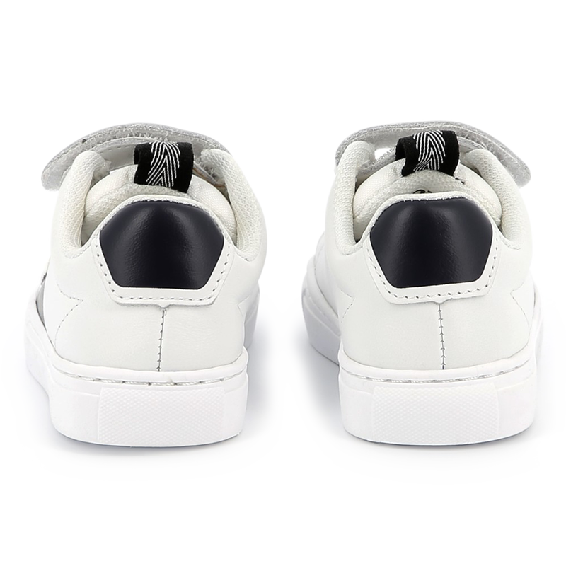 Deportivas de piel y cordones BOSS 
                        NI&Ntilde;O