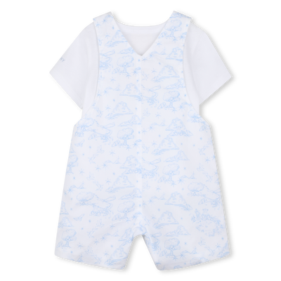 CONJUNTO DE CAMISETA Y MONO GIVENCHY UNISEXO