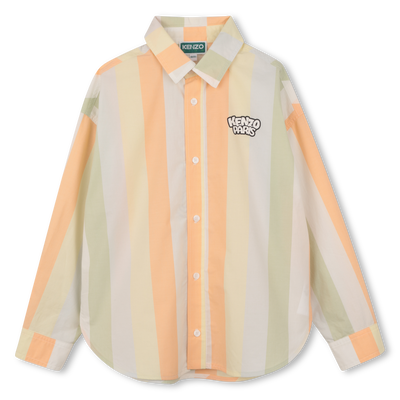 Camisa de manga larga a rayas KENZO KIDS NI&Ntilde;O