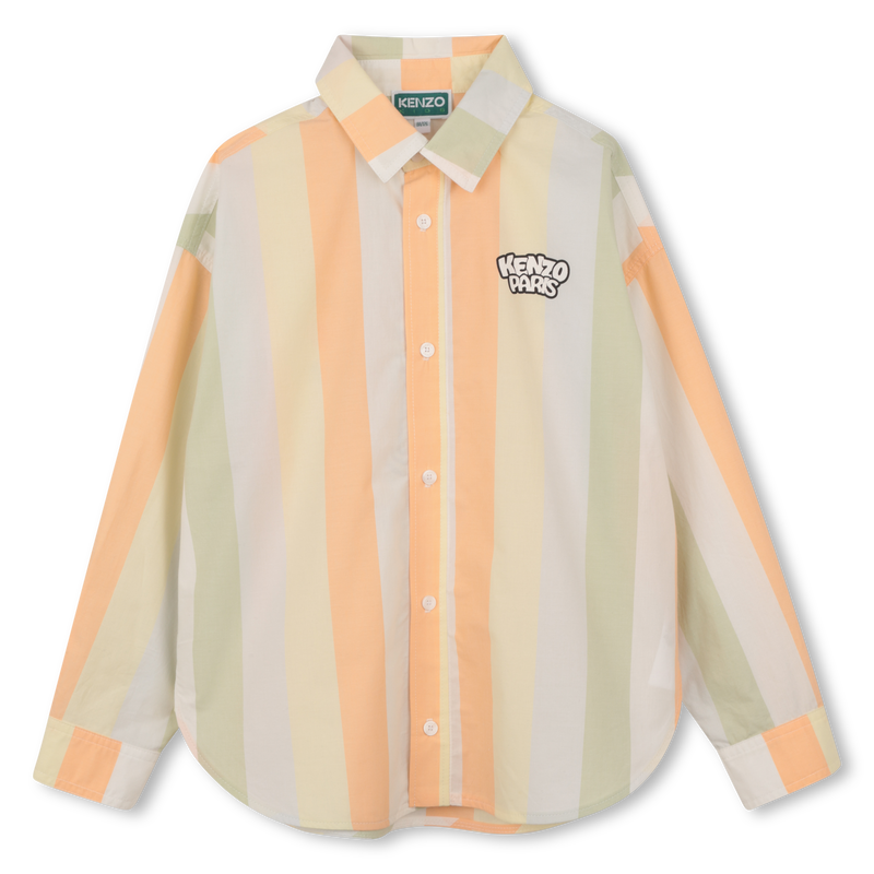Camisa de manga larga a rayas KENZO KIDS 
                        NI&Ntilde;O