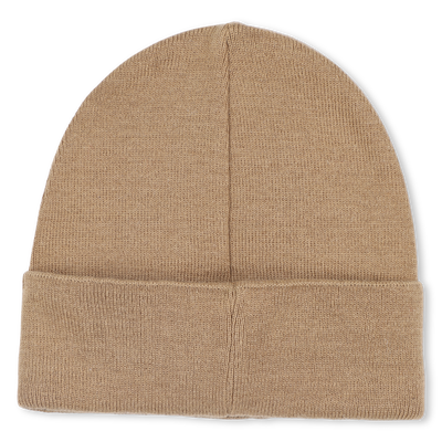 Gorro de punto con logo BOSS NIÑO