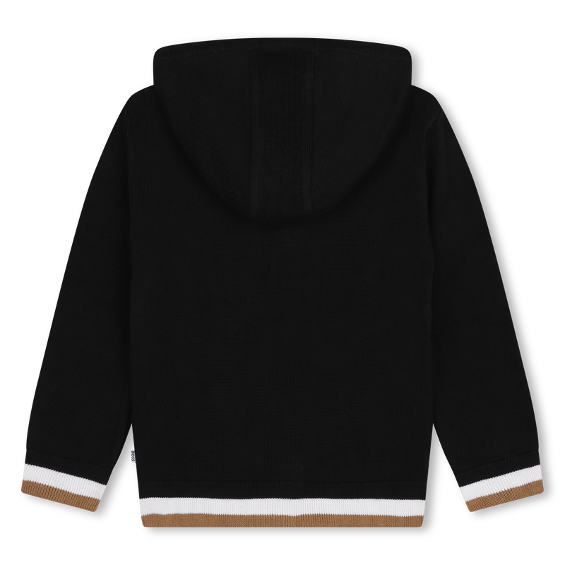 Chaqueta de algod&oacute;n y lana BOSS 
                        NI&Ntilde;O