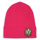 Gorro de punto con vuelta, PIMIENTA ROSA, hi-res