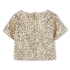 Blusa de gala con lentejuelas MICHAEL KORS 
                    NI&Ntilde;A