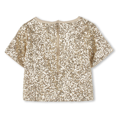 Blusa de gala con lentejuelas MICHAEL KORS NI&Ntilde;A