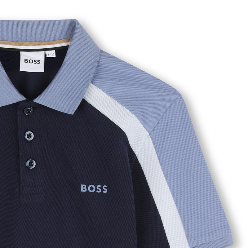 POLO DE MANGA CORTA BOSS 
                        NI&Ntilde;O