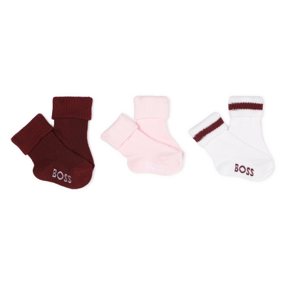 Pack de 3 pares de calcetines BOSS NI&Ntilde;A