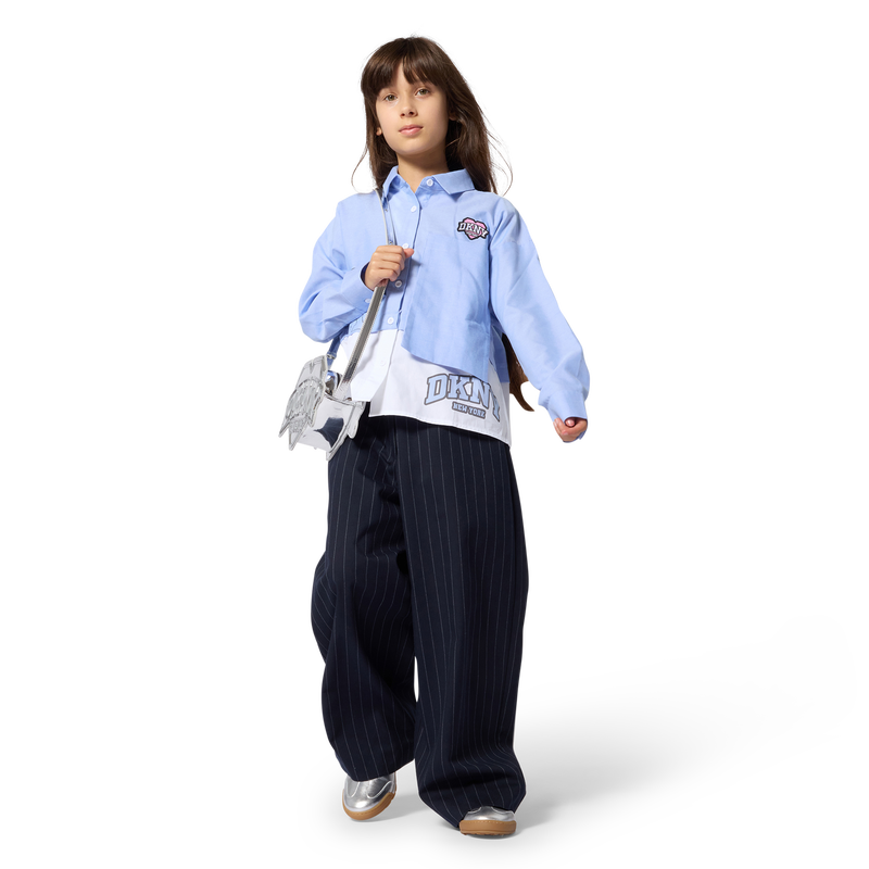 Pantal&oacute;n ancho DKNY 
                        NI&Ntilde;A
