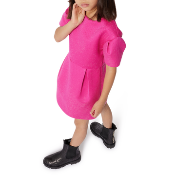 Vestido de gala de sat&eacute;n MARC JACOBS NI&Ntilde;A
