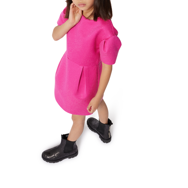 Vestido de gala de sat&eacute;n MARC JACOBS 
                        NI&Ntilde;A