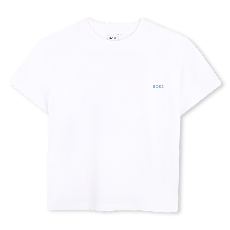 CAMISETA DE MANGA CORTA BOSS 
                        NI&Ntilde;O