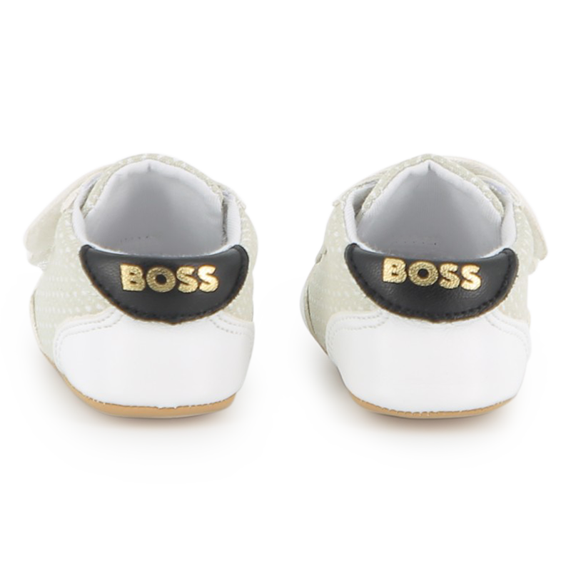 ZAPATILLAS DE PIEL DE OVEJA BOSS 
                        NI&Ntilde;O