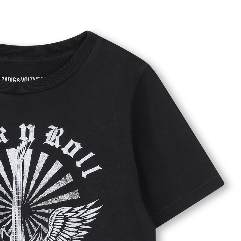 Camiseta de corte recto ZADIG & VOLTAIRE 
                        NI&Ntilde;A