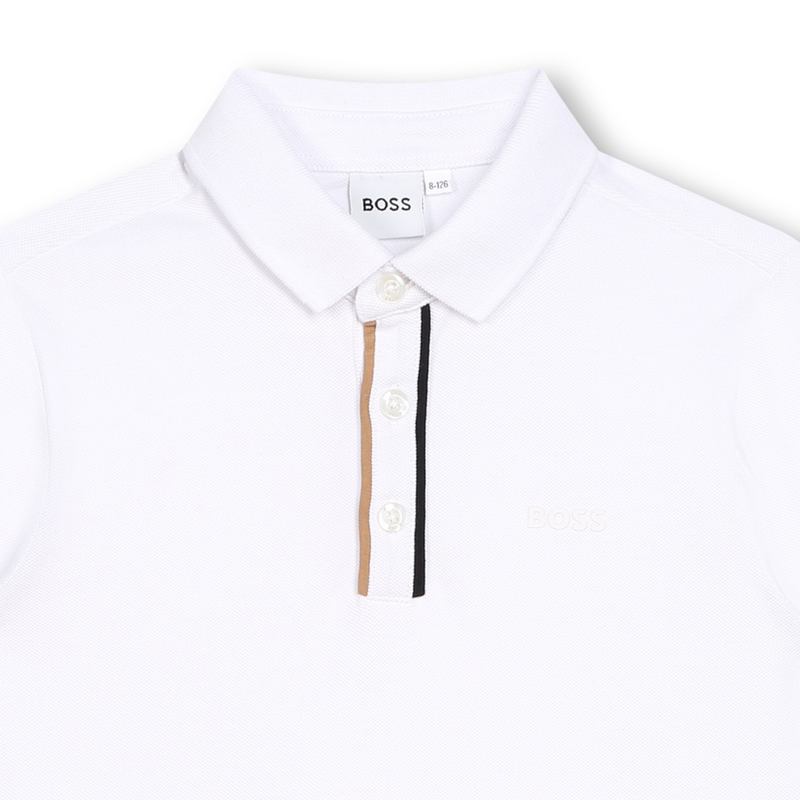 Polo de manga larga BOSS 
                        NI&Ntilde;O