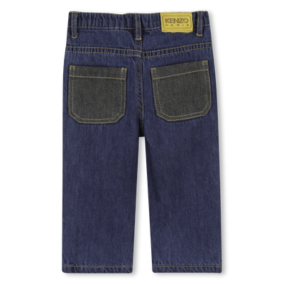 Pantal&oacute;n de denim KENZO KIDS UNISEXO