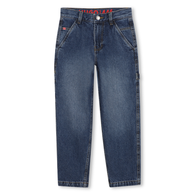 JEANS DE 5 BOLSILLOS HUGO NI&Ntilde;O