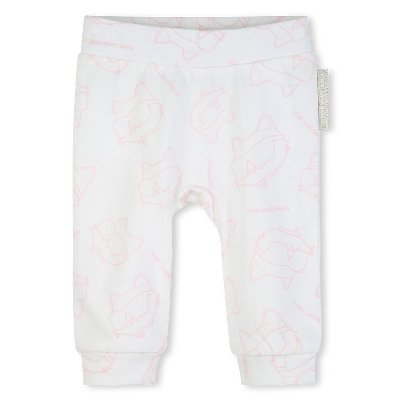 CONJUNTO DE VESTIDO Y LEGGINGS KARL LAGERFELD KIDS 
                        NI&Ntilde;A