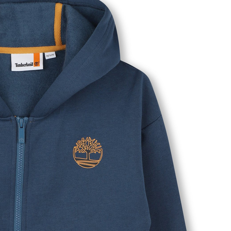 Sudadera mulet&oacute;n con capucha TIMBERLAND 
                        NI&Ntilde;O