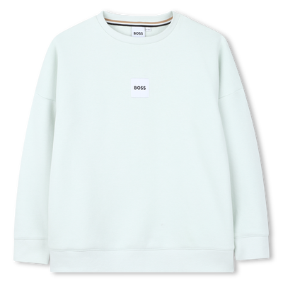 SUDADERA FLEECE BOSS NI&Ntilde;O