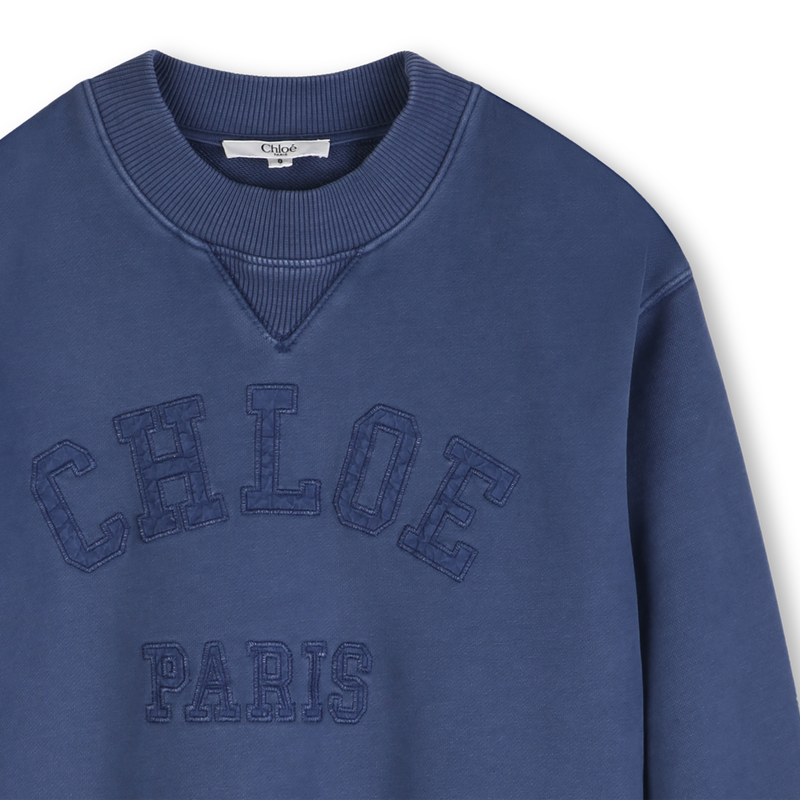 Sudadera fleece CHLOE 
                        NI&Ntilde;A