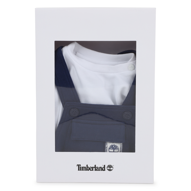 Conjunto de peto y camiseta TIMBERLAND 
                        NI&Ntilde;O
