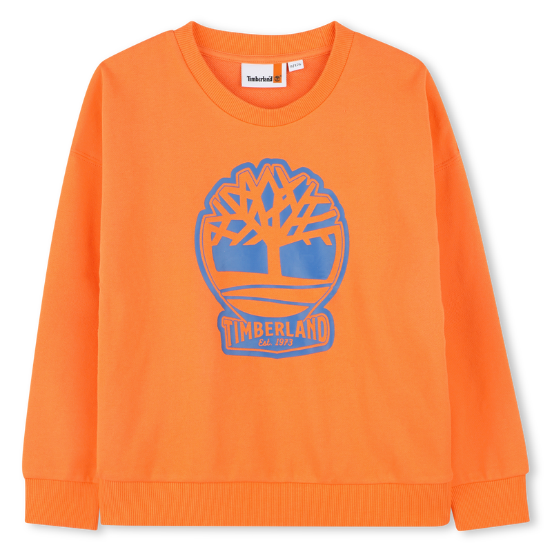 Sudadera con logo estampado TIMBERLAND 
                        NI&Ntilde;O