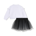 Conjunto de sudadera y falda KARL LAGERFELD KIDS 
                    NI&Ntilde;A