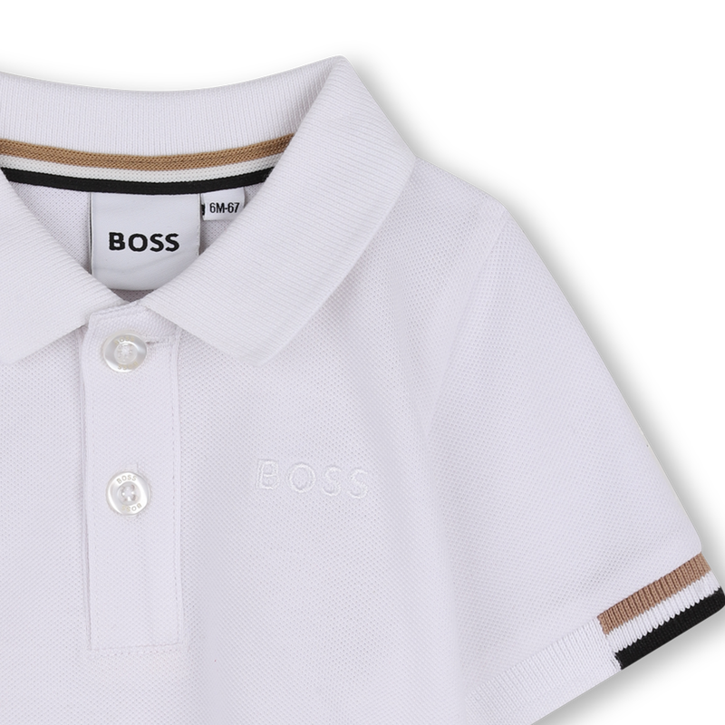 Polo de manga corta BOSS 
                        NI&Ntilde;O