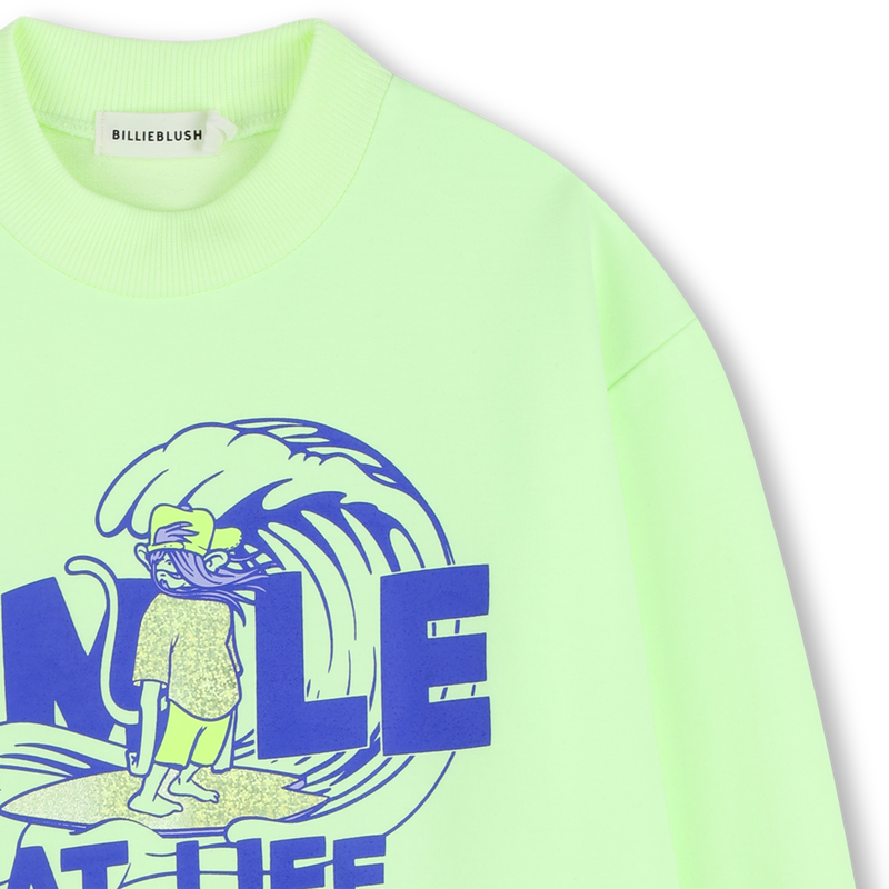 SUDADERA FLEECE BILLIEBLUSH 
                        NI&Ntilde;O