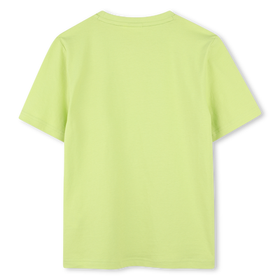 Camiseta manga corta y algod&oacute;n BOSS NI&Ntilde;O