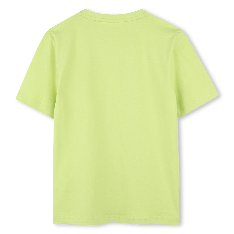 Camiseta manga corta y algod&oacute;n BOSS 
                        NI&Ntilde;O