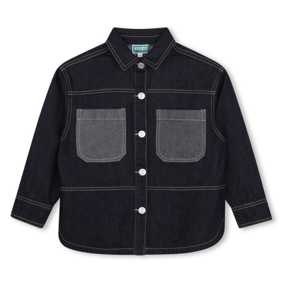 Camisa de mezclilla KENZO KIDS NI&Ntilde;O